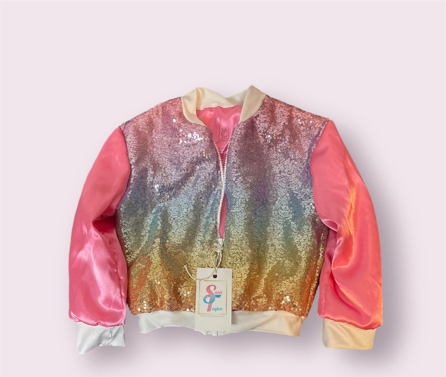 Pink Me Ombre Sequin Jacket